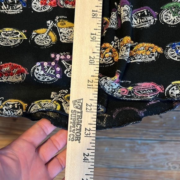 Vintage Motorcycle Print Shirt M - Picture 6 of 7
